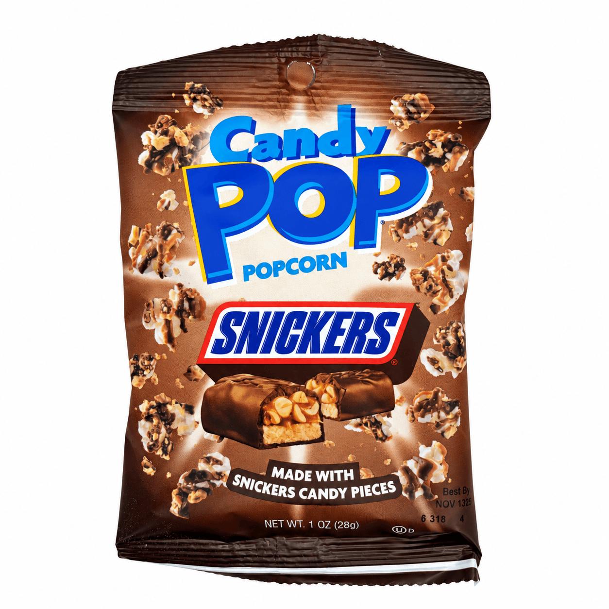 candy pop snickers popcorn 28gr