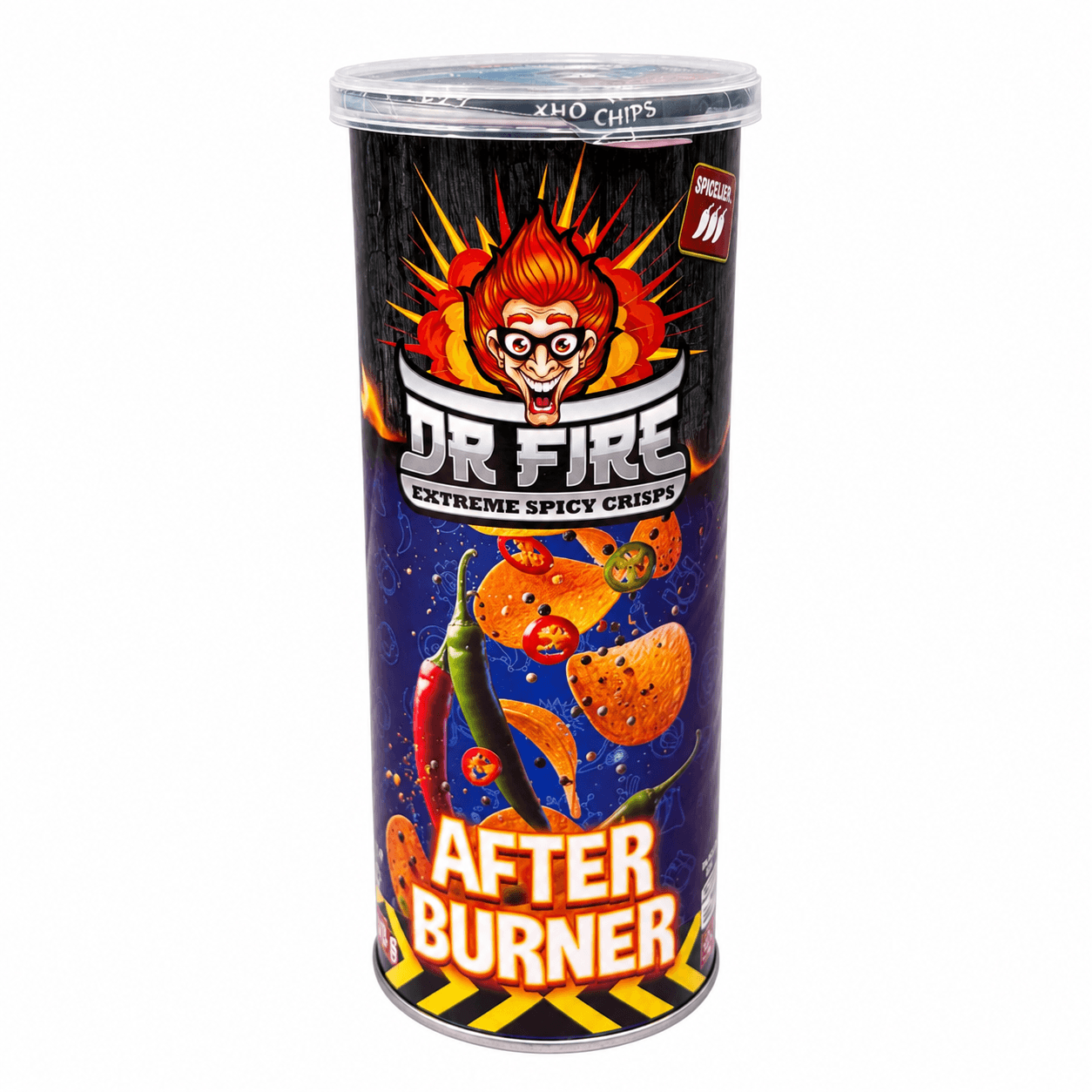 dr fire after burner extreme spice crisps