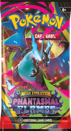 Pokémon TCG: Mega Evolution—Phantasmal Flames Booster Pack